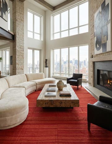 13' 2 x 19' 5 Hand Woven Kilim Modern Wool Rug