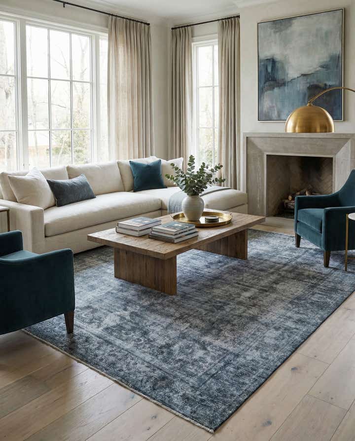 10' x 12' 8 Hand Knotted Ultra Vintage Persian Wool Rug