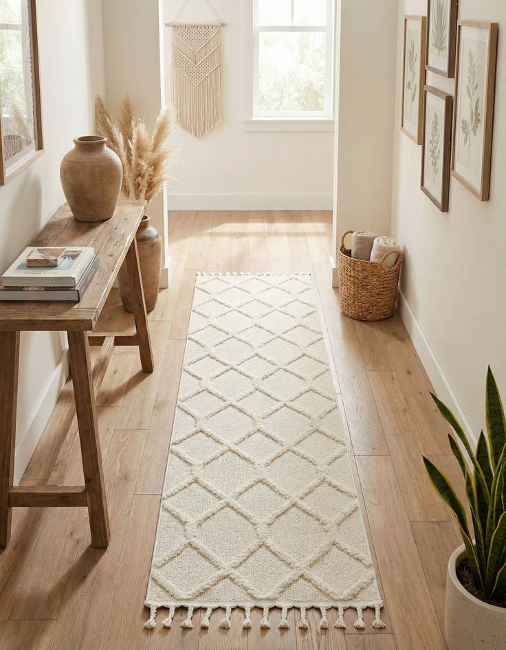 Detail image of  2' x 8' Boho Runner Rug