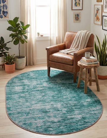 3' 6 x 5' 6 Asha Oval Rug