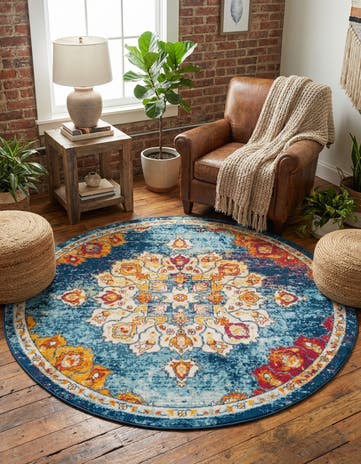 7' 10 x 7' 10 Parker Round Rug