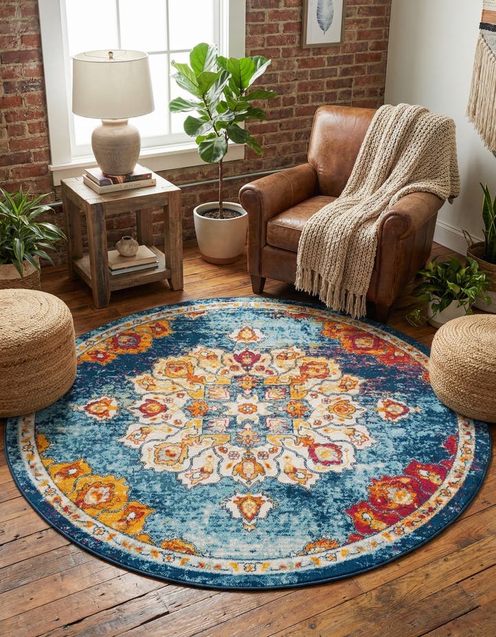 7' 10 x 7' 10 Parker Round Rug