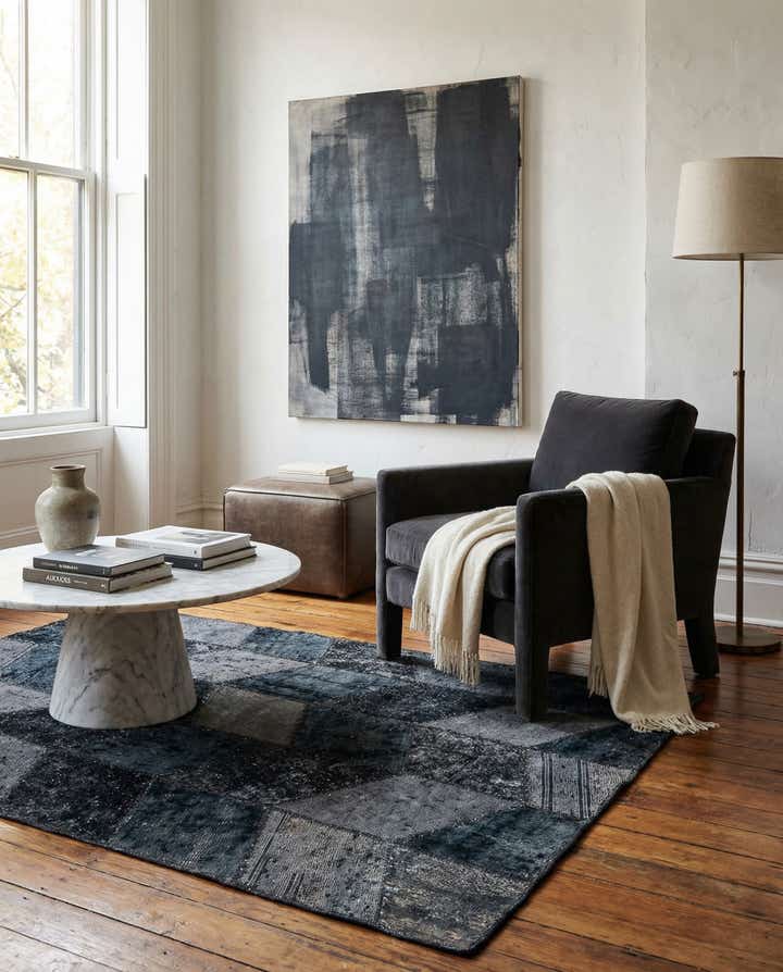 3' 6 x 5' 1 Hand Knotted Ultra Vintage Persian Wool Rug