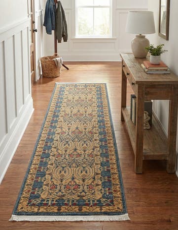 Navy Blue Chelsea Runner Rug