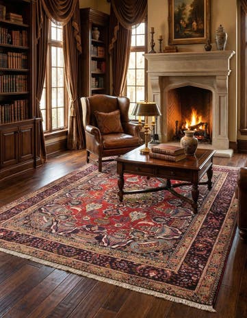 7' 11 x 11' Kashmar Wool Rug