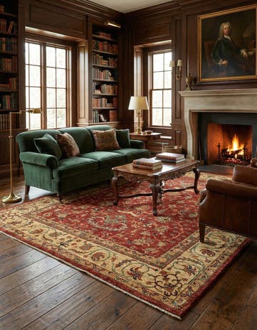 5' 9 x 8' Serapi Rug