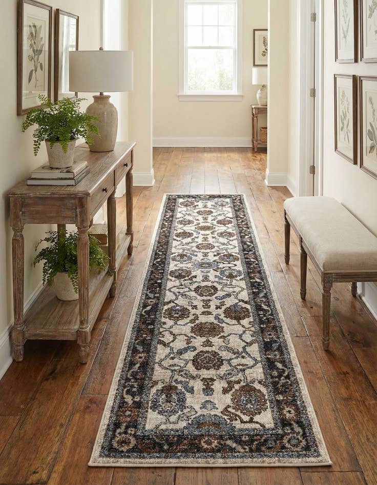 Detail image of 2' 7 x 12' Eco Traditional Runner Rug
