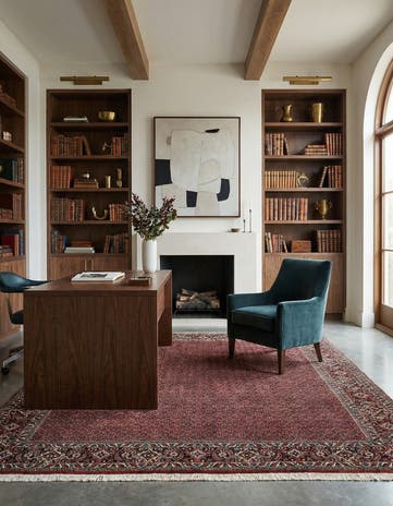 6' 7 x 8' Bidjar Wool Rug