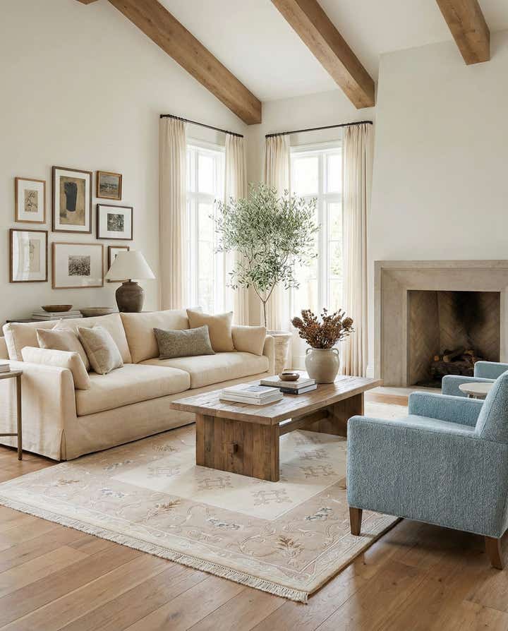 4' 11 x 6' 9 Darya Rug