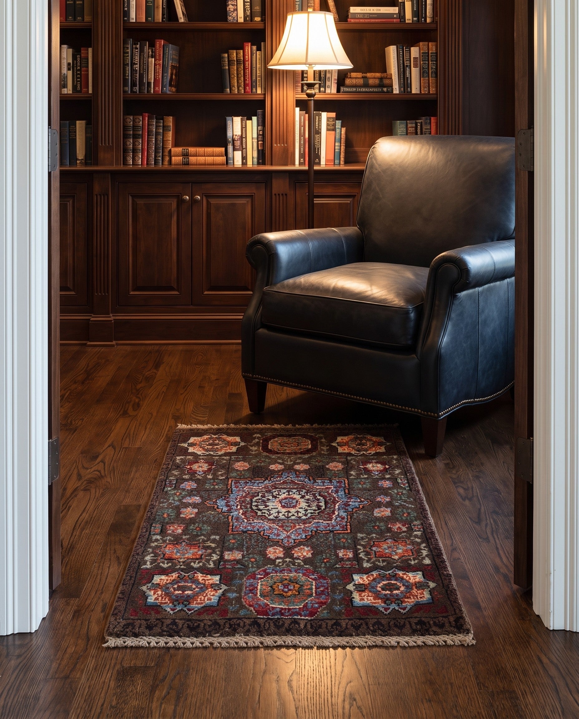 2' x 3' Hand Knotted Mamluk Ziegler Rug