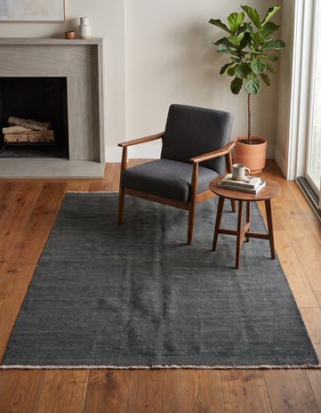 4' 5 x 6' 2 Hand Knotted Darya Wool Rug