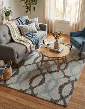 5' x 8' Luna Wool Rug