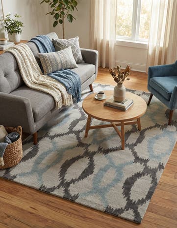 5' x 8' Luna Wool Rug