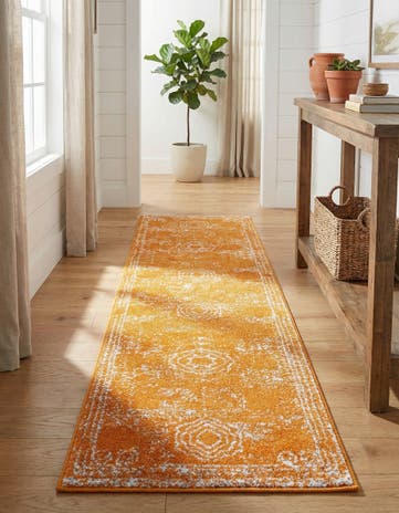 Orange Dover Runner Rug
