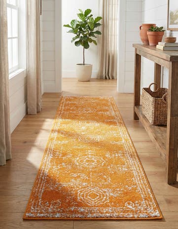 Orange Dover Runner Rug