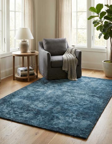 3' 10 x 5' 8 Hand Knotted Ultra Vintage Persian Wool Rug