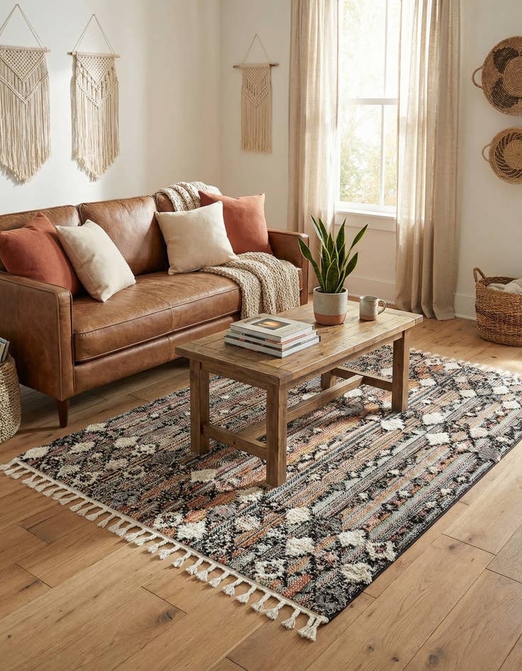 Detail image of 5' 3 x 8' Cherokee Rug