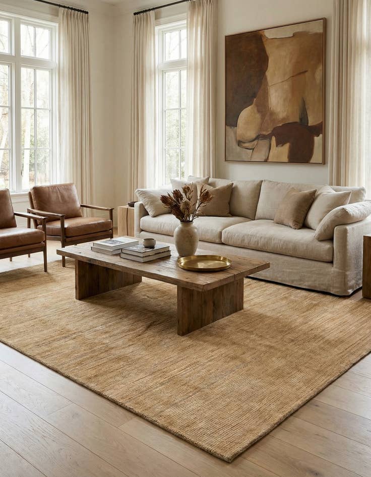 Detail image of 5' 11 x 7' 8 Juma Wool Rug