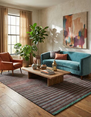 5' 8 x 8' 7 Juma Wool Rug