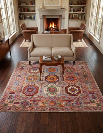 5' 1 x 6' 8 Hand Knotted Ariana Ziegler Rug
