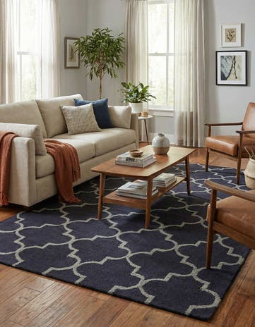 5' 1 x 8' Luna Wool Rug