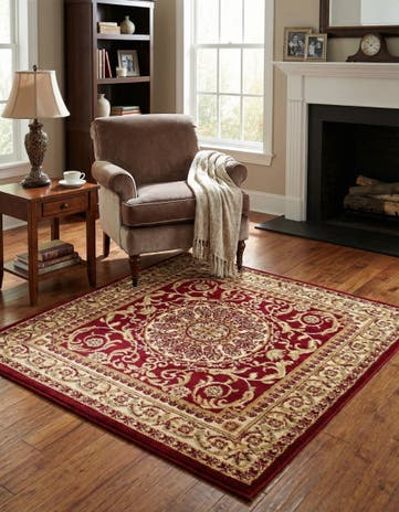 4' x 4' Chateau Square Rug