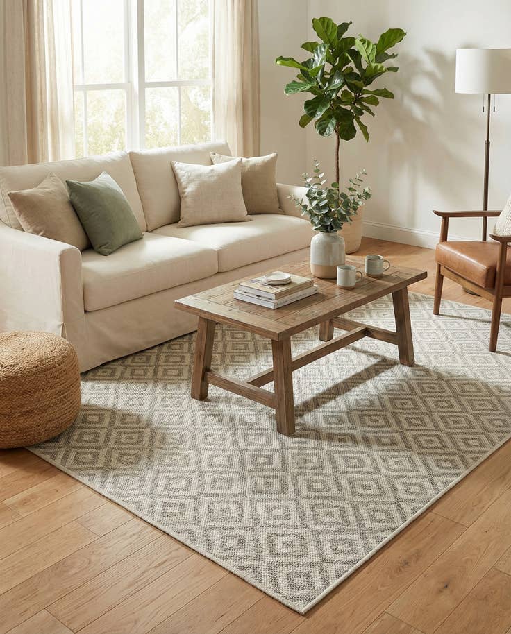 Detail image of 4' x 6' Easy-Clean Jill Zarin Costa Rica Indoor / Outdoor Rug
