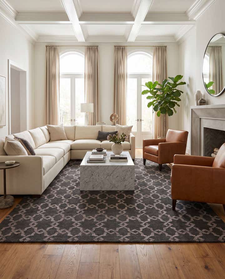 9' 1 x 11' 8 Hand Knotted Darya Rug