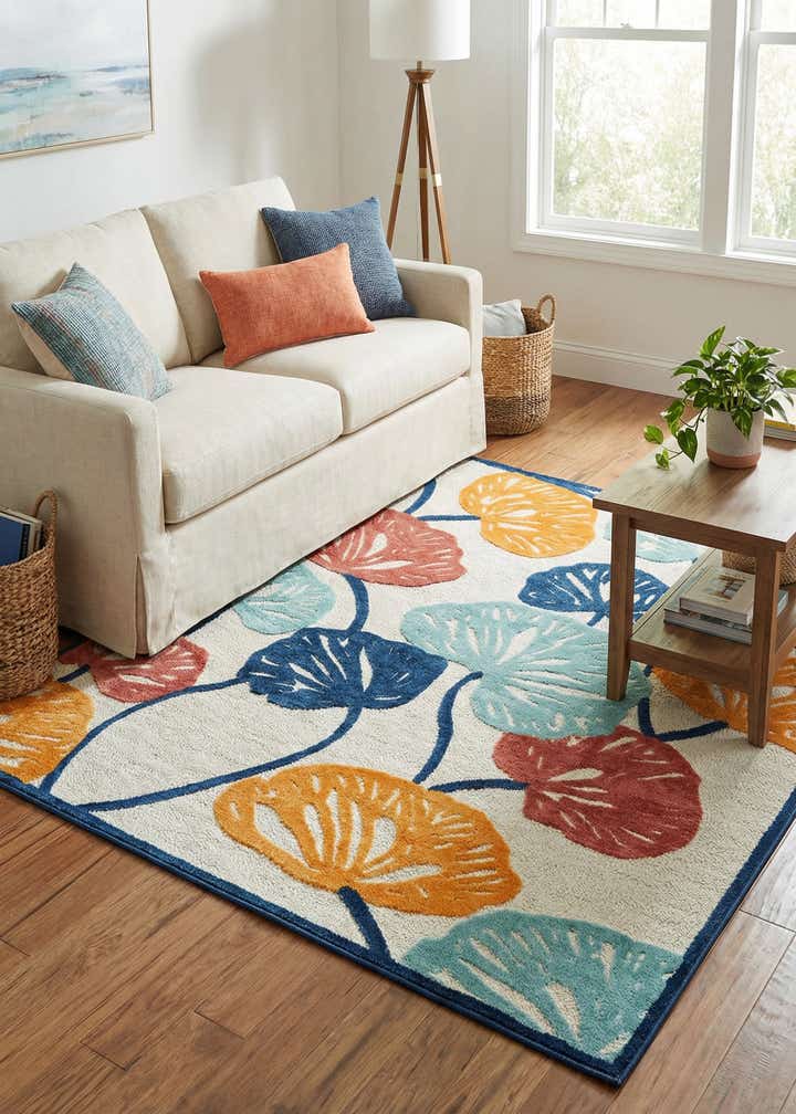 7' 10 x 10' Easy-Clean Belize Indoor / Outdoor Rug