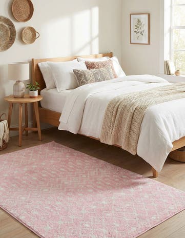 4' x 6' Moroccan Trellis Rug