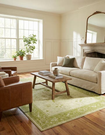 Light Green Miranda Rug