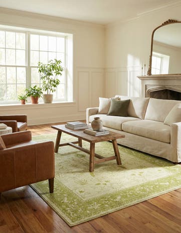 Light Green Miranda Rug
