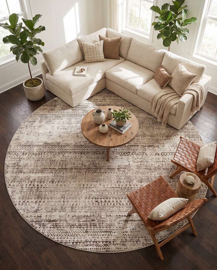 10' 8 x 10' 8 Hermitage Round Rug