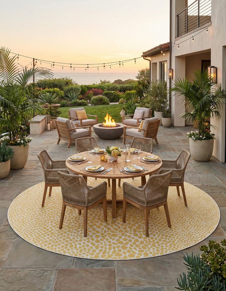13' x 13' Easy-Clean Jill Zarin Cape Town In...