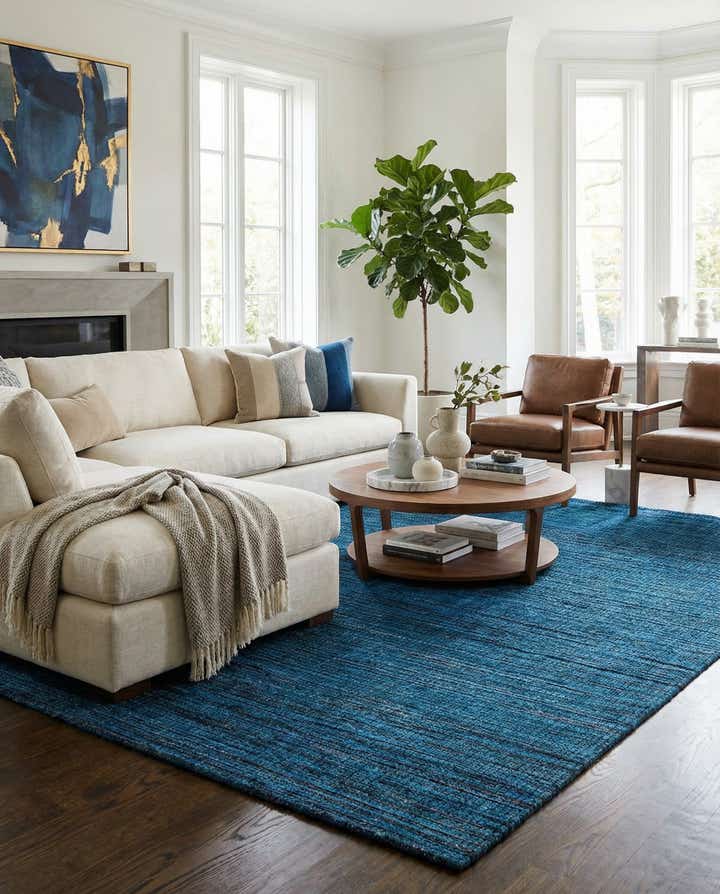 7' 9 x 10' Hand Knotted Darya Wool Rug