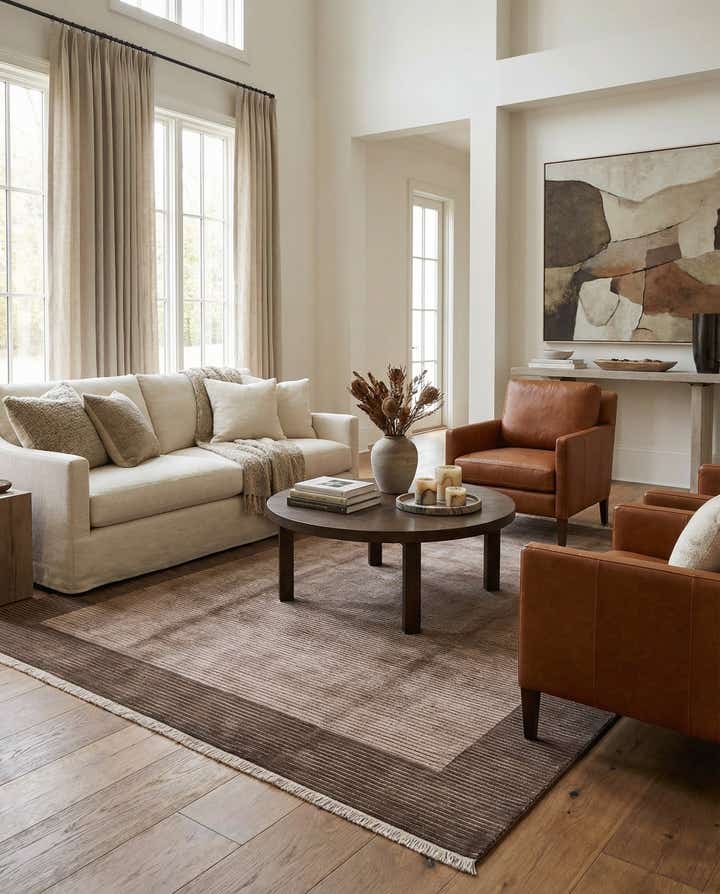 6' 7 x 9' 10 Hand Knotted Darya Wool Rug