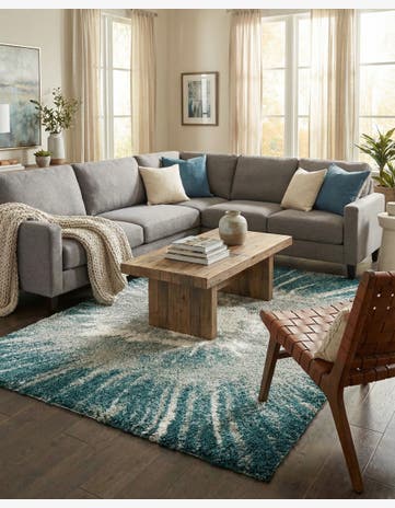 7' 10 x 10' Soft Touch Shag Rug