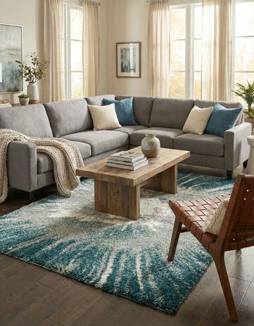 7' 10 x 10' Soft Touch Shag Rug