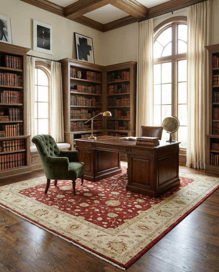 9' 3 x 11' 4 Ziegler Wool Rug