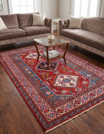 125cm x 190cm Hand Knotted Shirvan Rug