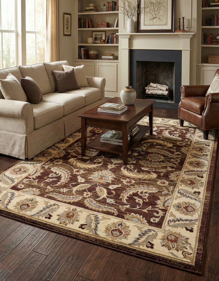 Detail image of 7' x 10' Classic Agra Rug