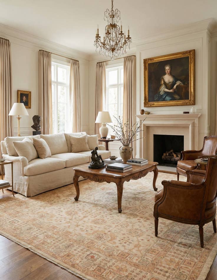 Detail image of 10' 1 x 13' 1  Hand Knotted Ariana Ziegler Rug