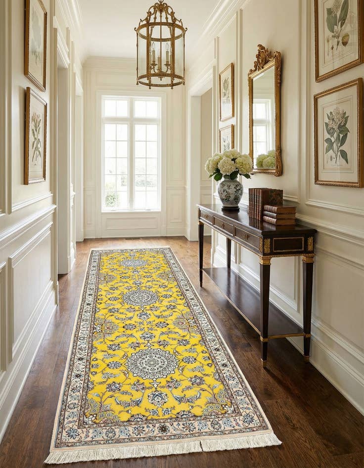 Detail image of 3' 5 x 9' 9 Nain Runner Rug