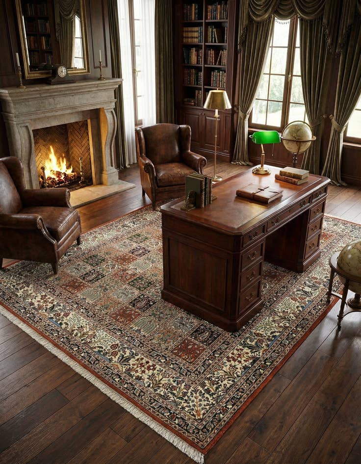 Detail image of 6' 7 x 10' Mood Wool Rug