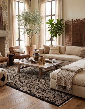 10' x 14' Hand Knotted Moroccan Wool Rug
