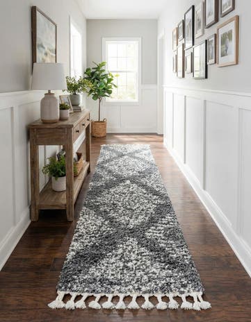 2' 7 x 12' Serenity Shag Runner Rug