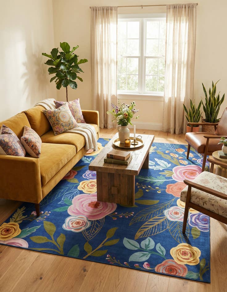 Detail image of 7' 10 x 11' Blossom Rug