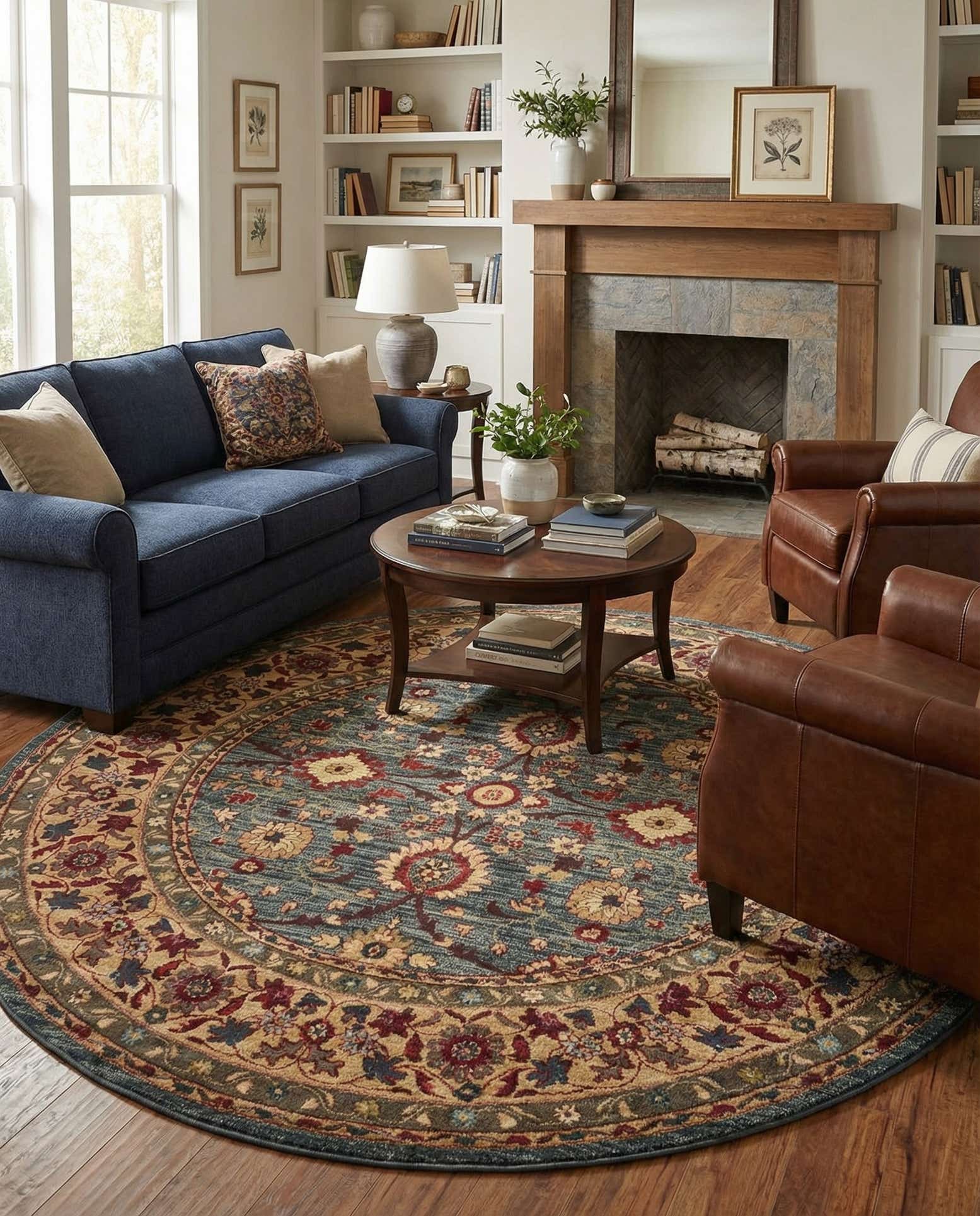 8' x 8' Kensington Round Rug