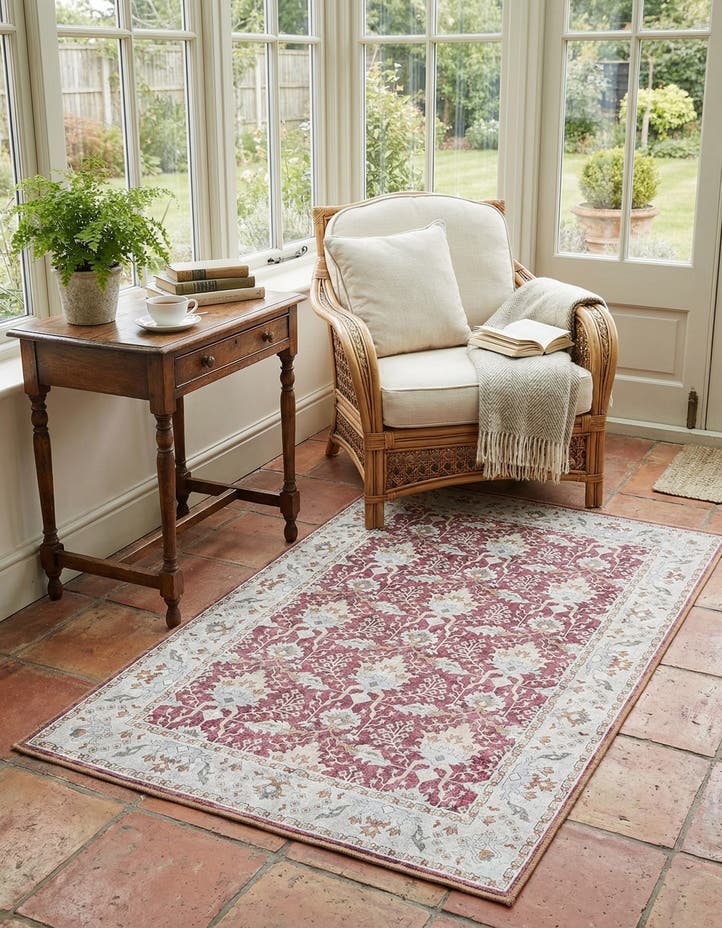 3' 6 x 5' 6 Washable Timeless Rug