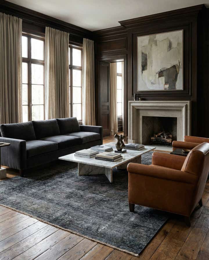 6' 2 x 9' 2 Hand Knotted Ultra Vintage Persian Wool Rug